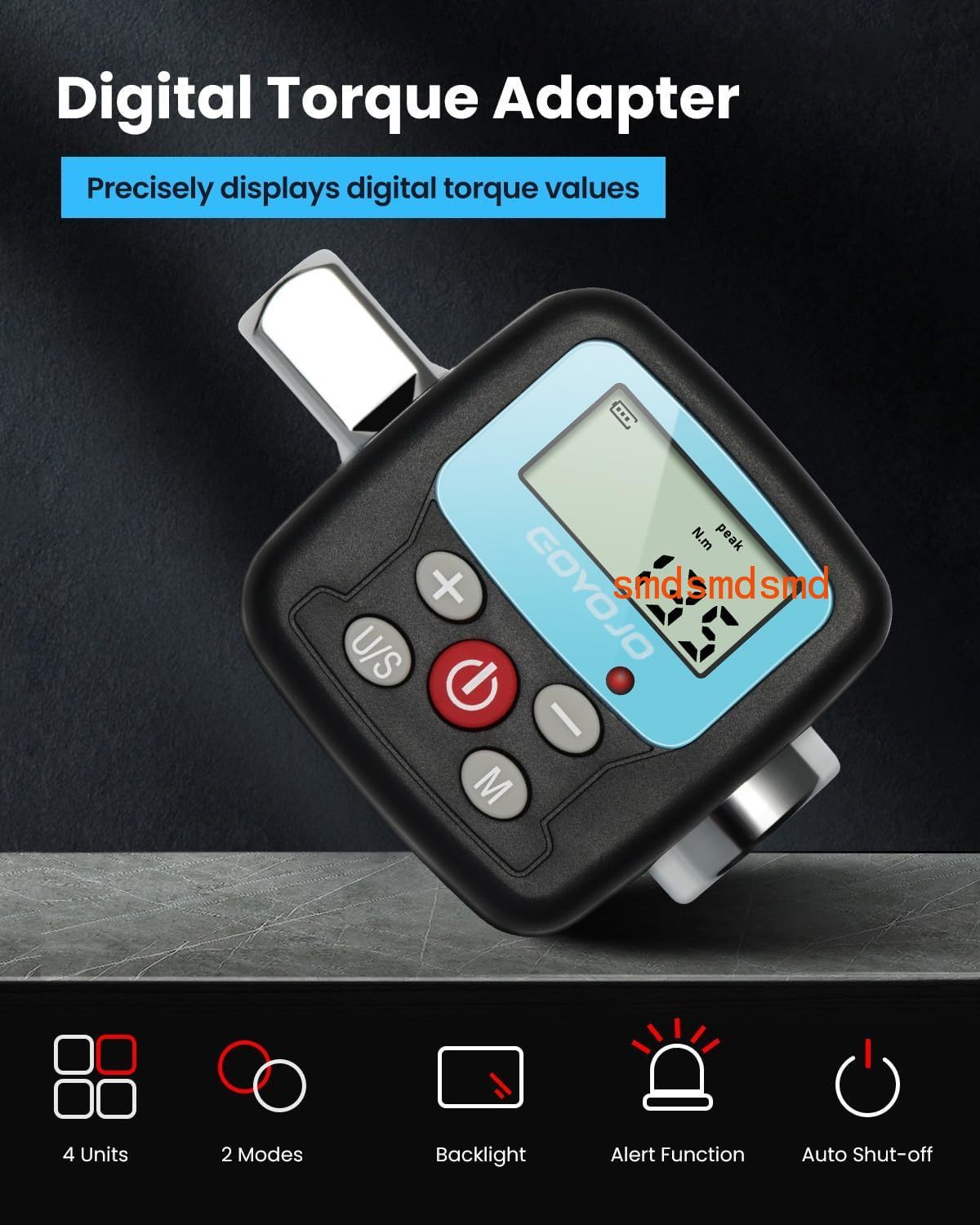 Electronic Torque Adapter 3/8 1/2 Digital - Digital Torque Wrench Adapter, Electronic Torque