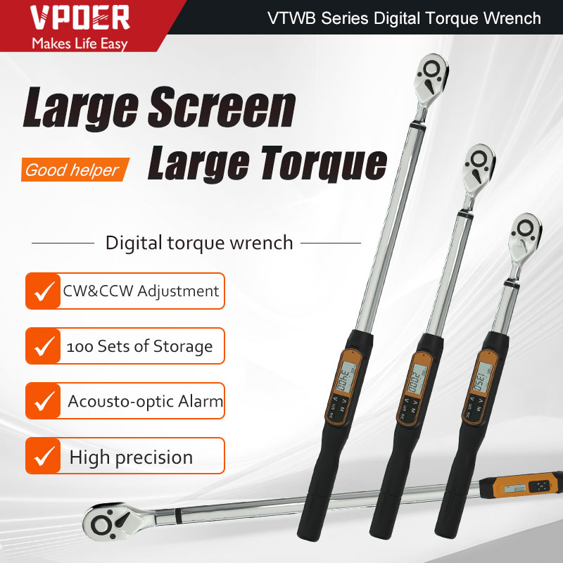 3/8 135Nm,1/2 inch 200Nm 340Nm - Digital Torque Wrench 1/2 Inch 200Nm review and price