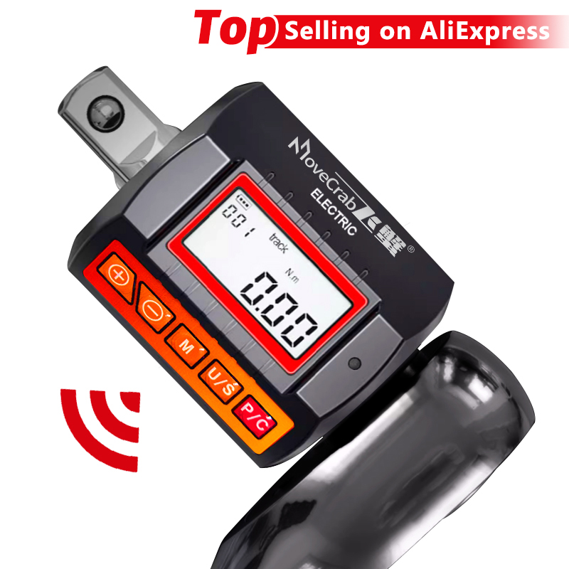 MoveCrab Digital Torque Adapte - Electronic Torque Adapter 3/8 1/2 Digital review and price