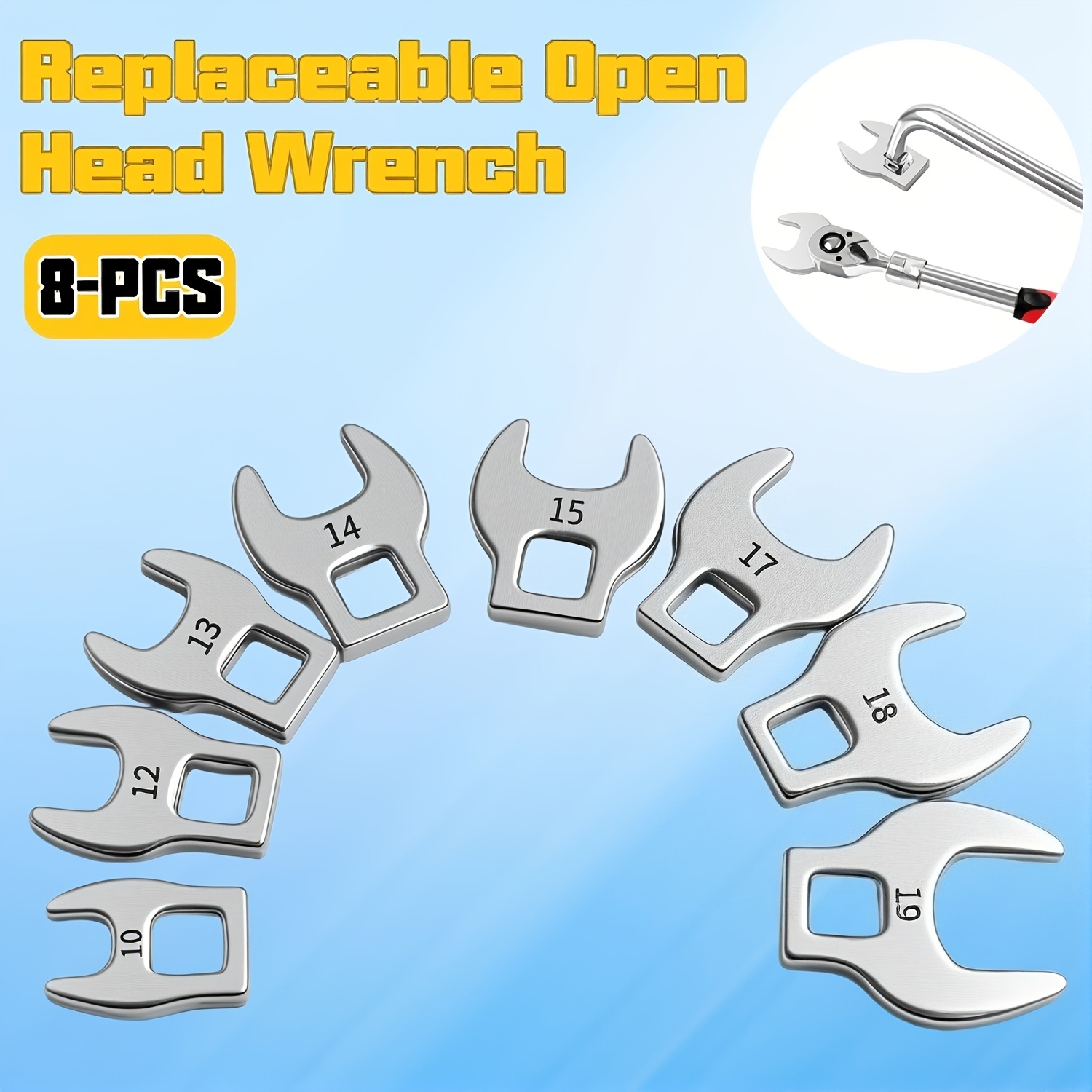 8Pcs Interchangeable Torque Wr - Interchangeable Head Torque Wrench Open review and price