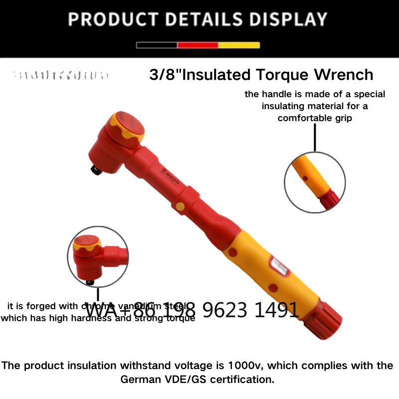 1000V Insulated Torque Wrench, - Insulated Torque Wrench 1000V Vde Electric review and price