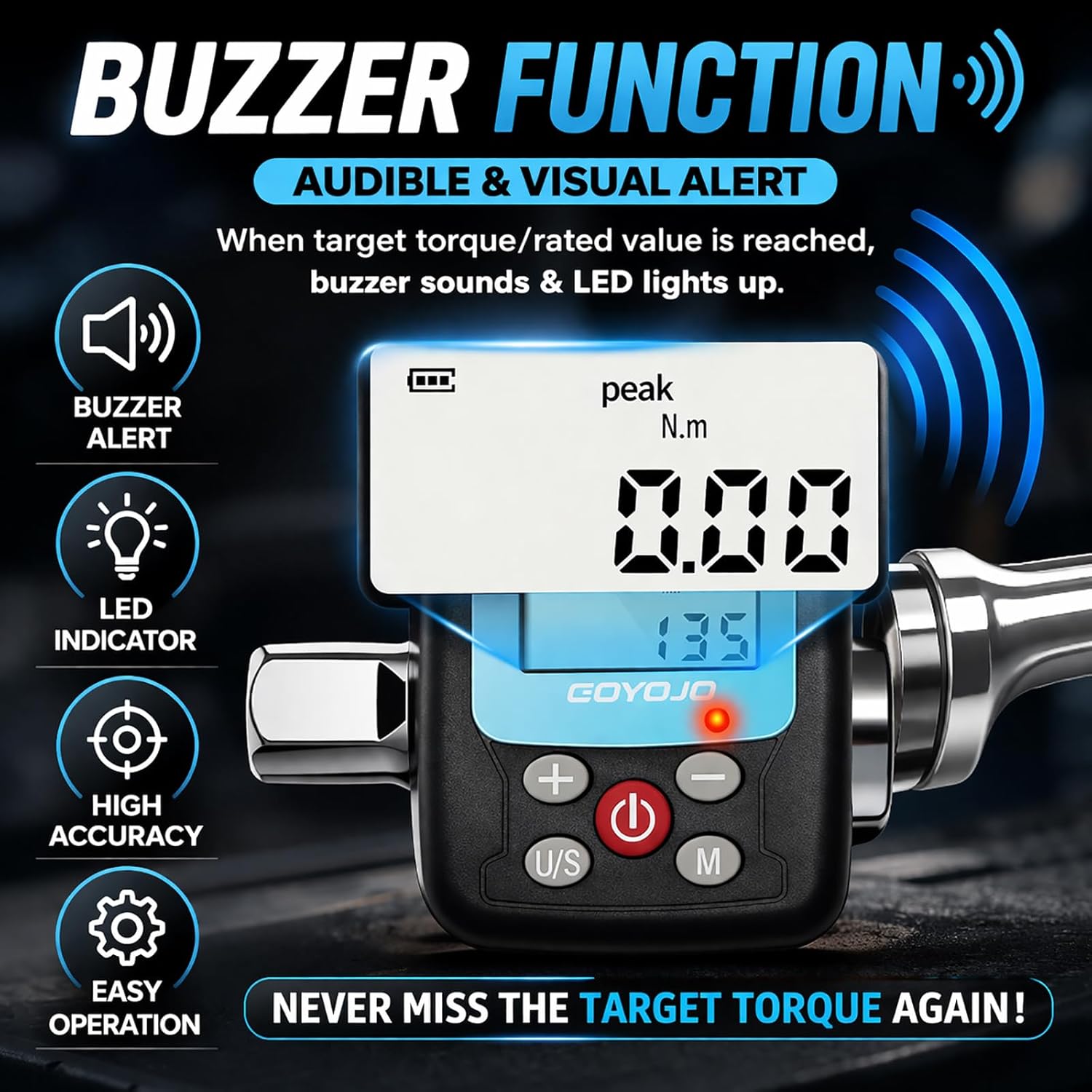 Precision Torque Wrench Adapte - Electronic Torque Adapter 3/8 1/2 Digital review and price