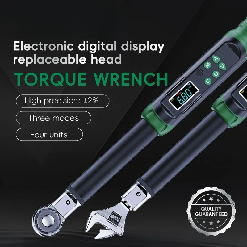 Digital Torque Wrench with Int - Interchangeable Head Torque Wrench Open review and price