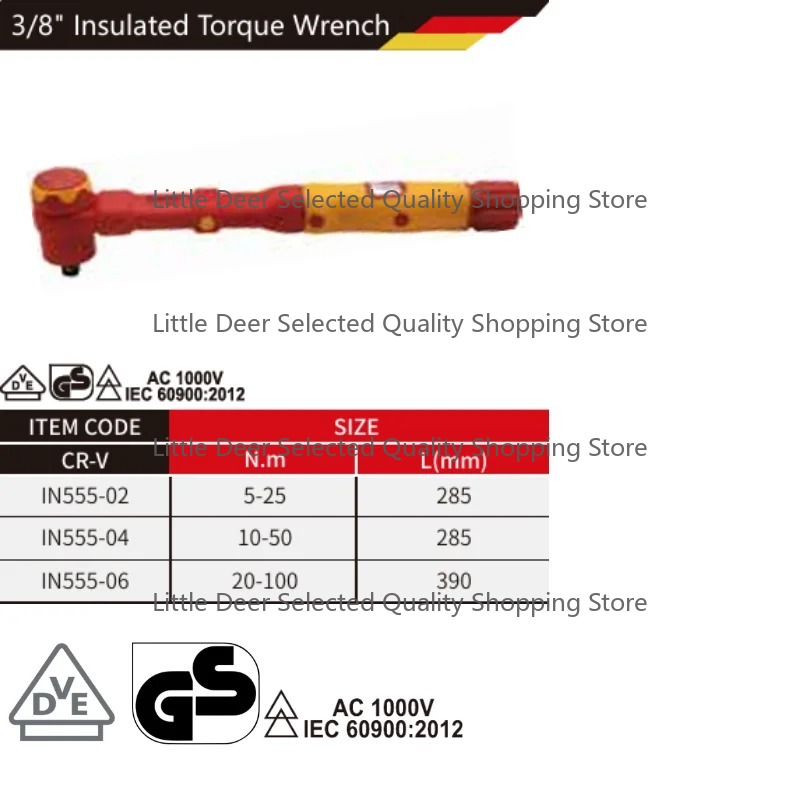 WEDO Insulated VDE Certificate - Insulated Torque Wrench 1000V Vde Electric review and price