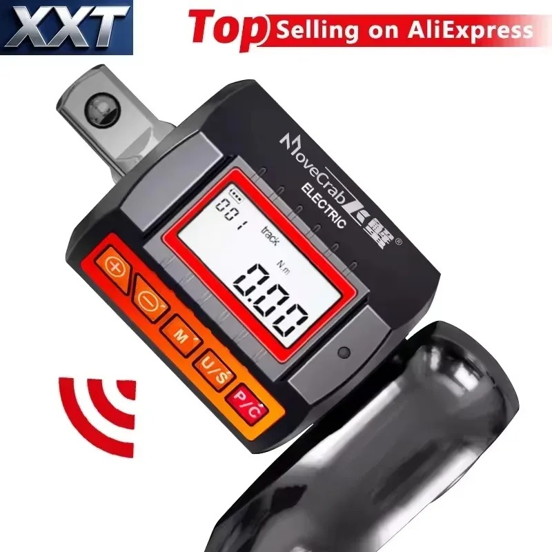 XXT MoveCrab Digital Torque Ad - Electronic Torque Adapter 3/8 1/2 Digital review and price