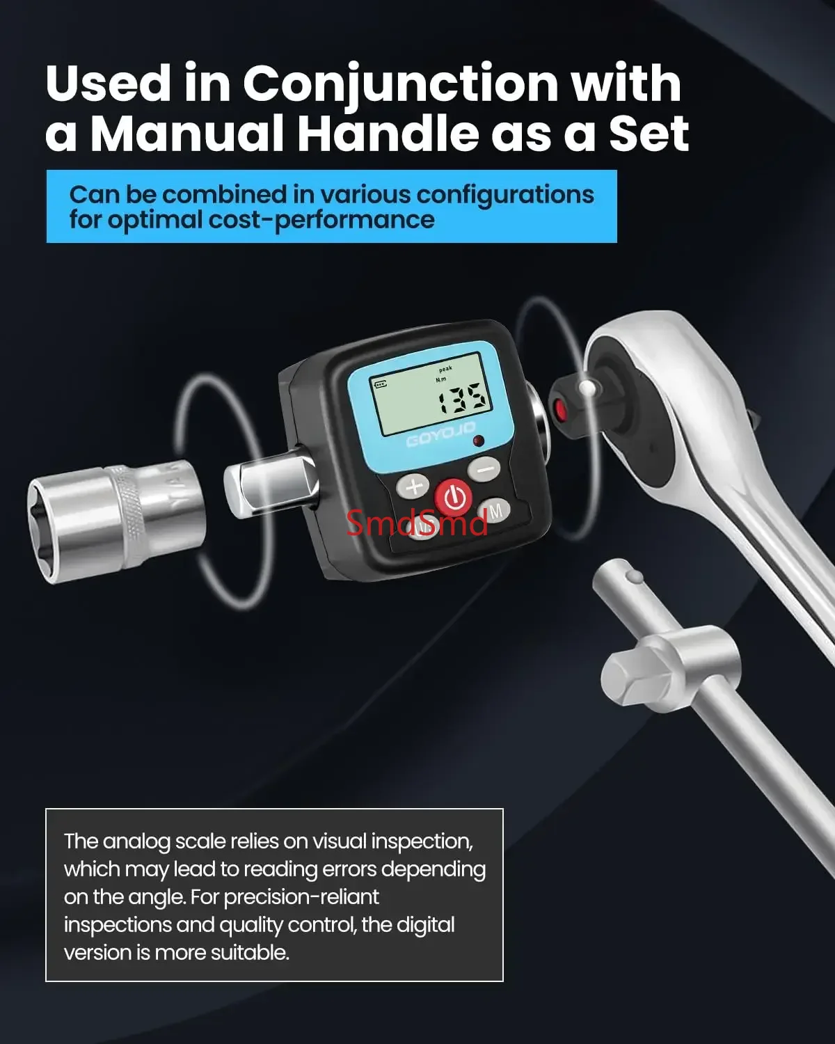 Digital Torque Wrench Adapter  - Electronic Torque Adapter 3/8 1/2 Digital review and price
