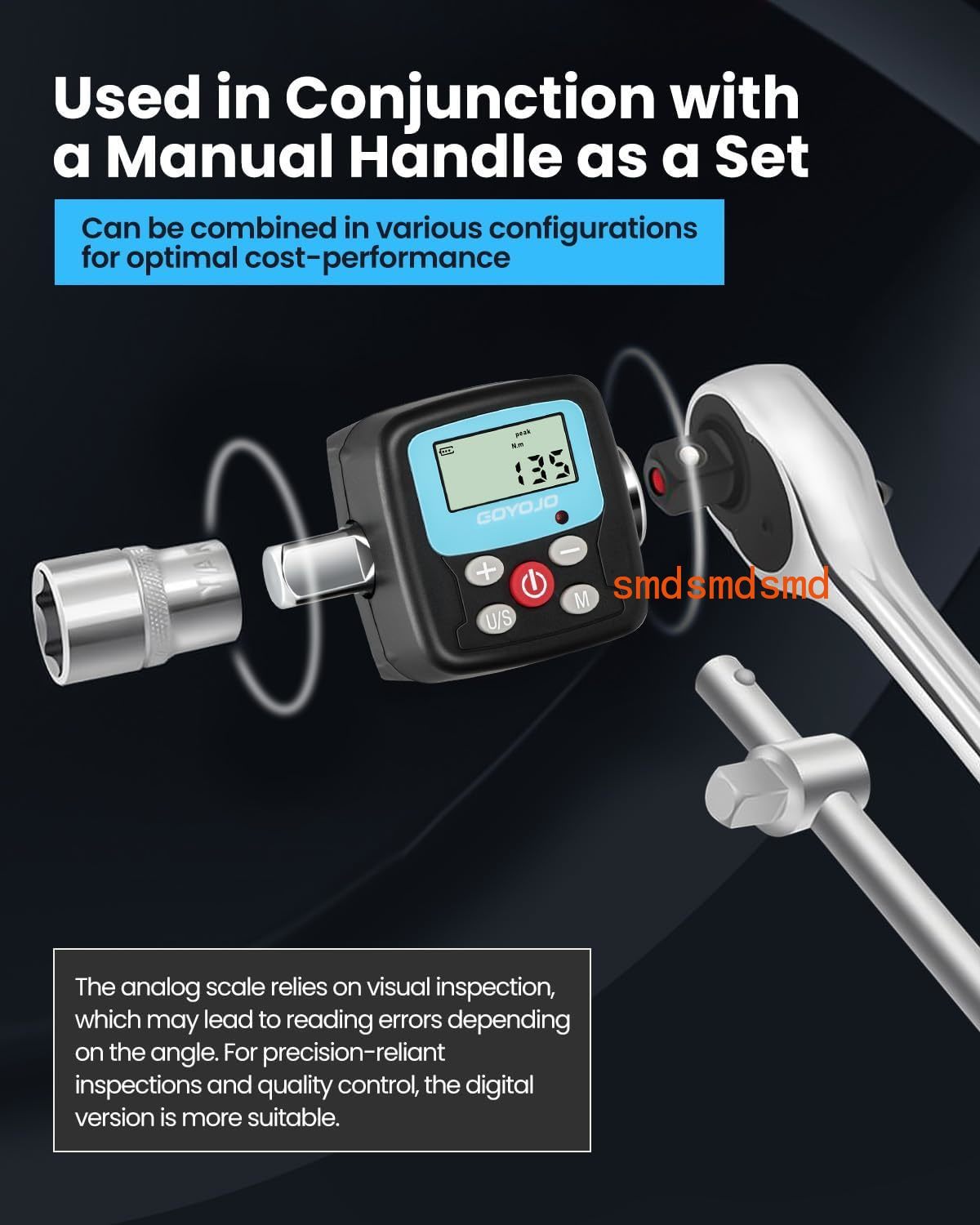 Digital Torque Wrench Adapter, - Electronic Torque Adapter 3/8 1/2 Digital review and price