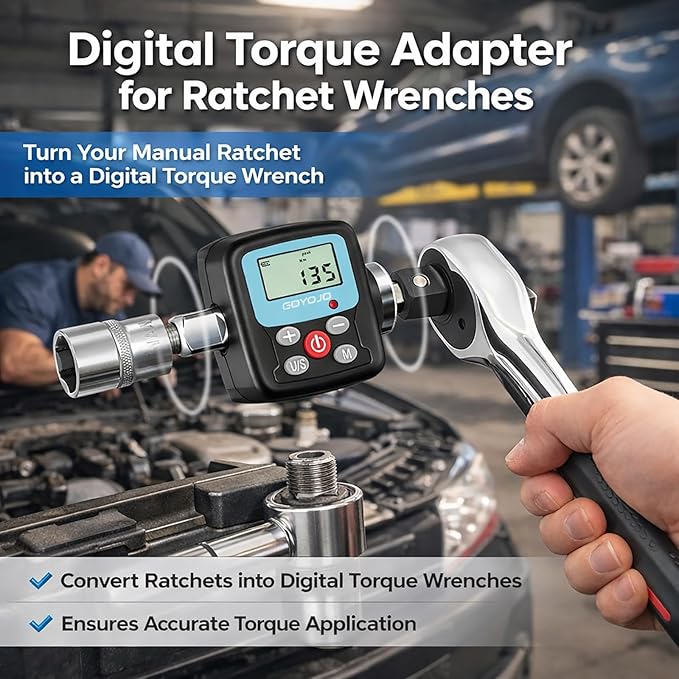 Digital Torque Wrench Adapter, - Electronic Torque Adapter 3/8 1/2 Digital review and price